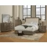 Alpine Furniture Camilla 5 Drawer Chest, Antique Grey - Lifestyle - Alpine Furniture Camilla 5 Drawer Chest, Antique Grey - Lifestyle