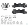 J&M Agata Premium Leather Sectional  001 - J&M Agata Premium Leather Sectional  001