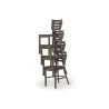 Telescope Casual Avant MGP Aluminum Stacking Bistro Chair - Set of 2 - Telescope Casual Avant MGP Aluminum Stacking Bistro Chair - Set of 2