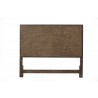 Alpine Furniture Brown Pearl Queen Panel Bed in Brown Bronze - Headboard - Back View