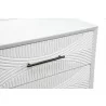  Alpine Furniture Tranquility Nightstand in White - Drawer View -  Alpine Furniture Tranquility Nightstand in White - Drawer View