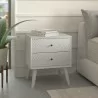  Alpine Furniture Tranquility Nightstand in White - Lfiestyle -  Alpine Furniture Tranquility Nightstand in White - Lfiestyle