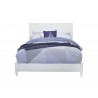  Alpine Furniture Tranquility Full Bed in White - Front