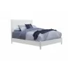  Alpine Furniture Tranquility Full Bed in White - Angled View -  Alpine Furniture Tranquility Full Bed in White - Angled View