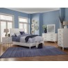 Alpine Furniture Tranquility California King Bed in White