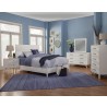  Alpine Furniture Tranquility Full Bed in White - Lifestyle
