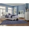 Alpine Furniture Tranquility Nightstand in White Lifestyle -  Alpine Furniture Tranquility Nightstand in White Lifestyle