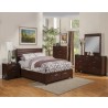Alpine Furniture Urban Mirror in Merlot - Lifestyle