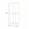 Zuo Chair Display Light Gray-dimension 2 - Zuo Chair Display Light Gray-dimension 2