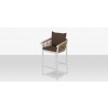 Source Furniture Vines Vines Bar Arm Chair Tan Angle