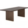 Sunpan Martens Dining Table 94'' - Front Side Angle
