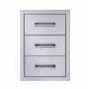 Broilmaster Tripple Drawer - 18''  - Broilmaster Tripple Drawer - 18'' 