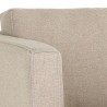 Sunpan Kaius Armchair in Limelight Oat - Closeup Top Angle