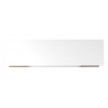 Table Top - White Gloss  and Maple Cream 