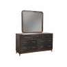 Alpine Furniture Belham Mirror - Angled View - Alpine Furniture Belham Mirror - Angled View