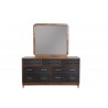 Alpine Furniture Belham Mirror - Front With Desk