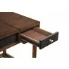 Alpine Furniture Belham Bedroom Vanity - Drawer Opened - Alpine Furniture Belham Bedroom Vanity - Drawer Opened