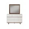 Alpine Furniture Dakota Dresser - Front With Mirror - Alpine Furniture Dakota Dresser - Front With Mirror