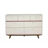 Alpine Furniture Dakota Dresser - Front - Alpine Furniture Dakota Dresser - Front