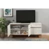 Alpine Furniture Dakota TV Console - Front - Alpine Furniture Dakota TV Console - Front