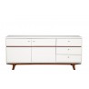 Alpine Furniture Dakota TV Console - Front View