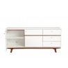 Alpine Furniture Dakota TV Console - Front View