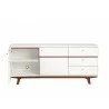 Alpine Furniture Dakota TV Console - Front View - Alpine Furniture Dakota TV Console - Front View