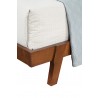 Dakota California King Platform Bed - Leg Close-up