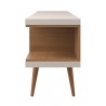Comfort Utopia 70.47" - Side - Off White