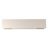Comfort Utopia 70.47" - Back Side - Off White