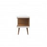 Comfort Utopia 70.47" - Side - Off White