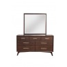 Alpine Furniture Gramercy Dresser - Front with Mirror