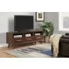 Alpine Furniture Gramercy TV Console - Angled - Alpine Furniture Gramercy TV Console - Angled