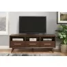 Alpine Furniture Gramercy TV Console - Front - Alpine Furniture Gramercy TV Console - Front