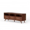 Alpine Furniture Gramercy TV Console - Angled