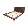 Alpine Furniture Gramercy Queen Bed - Angled without Cushion