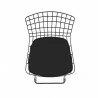 Manhattan Comfort Madeline 41.73" Barstool with Seat Cushion in Black Top - Manhattan Comfort Madeline 41.73" Barstool with Seat Cushion in Black Top