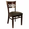 H&D Seating Lattice Back Wood Chair  - H&D Seating Lattice Back Wood Chair 