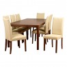 Midtown Concept Tatiana 9 Piece Cream Rectangular Dining Set