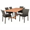 Amazonia Damian 6 Piece Rectangular Patio Dining Set - Amazonia Damian 6 Piece Rectangular Patio Dining Set