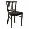 H&D Seating Vertical Back Metal Chair - Set of 2 - H&D Seating Vertical Back Metal Chair - Set of 2