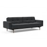Innovation Living Dublexo Sofa With Arms in Elegance Antharice - Angled - Innovation Living Dublexo Sofa With Arms in Elegance Antharice - Angled