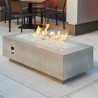 Outdoor Greatroom Company Natural Grey Cove 54" Linear Gas Fire Table