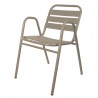 H&D Seating All Aluminum Stacking Patio Dining Chair