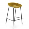Bellini Cherry Barstool Vintage Yellow - Front Side Angle