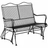 Woodard Tucson High-Back Gliding Love Seat - Woodard Tucson High-Back Gliding Love Seat
