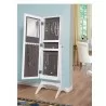 Ashley Jewelry Armoire Cheval Mirror  - Open - Ashley Jewelry Armoire Cheval Mirror  - Open