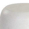 Sunpan Iolite End Table in White - Closeup Angle