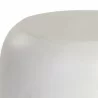 Sunpan Iolite End Table in White - Closeup Angle - Sunpan Iolite End Table in White - Closeup Angle
