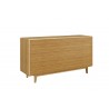 Greenington Currant Six Drawer Double Dresser Caramelized - Back Side Angle